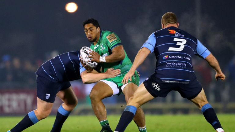 Bundee Aki scored Connacht's second try