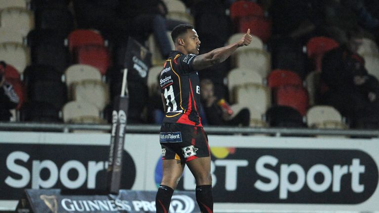  Ashton Hewitt's double helped push Dragons to victory