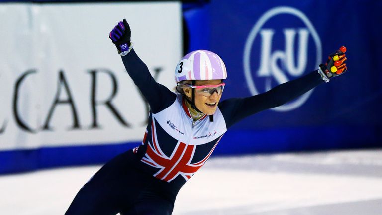 Elise Christie believes her rivals are scared of her