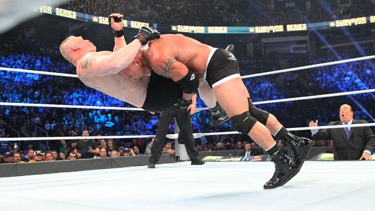 Lesnar lost to Goldberg in 86 seconds at Survivor Series