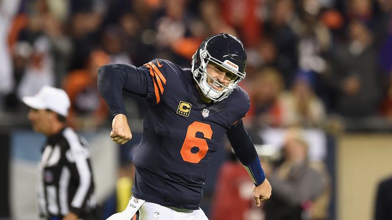 Jay Cutler returned from injury to replace Brian Hoyer and lead the Bears to their second win this season