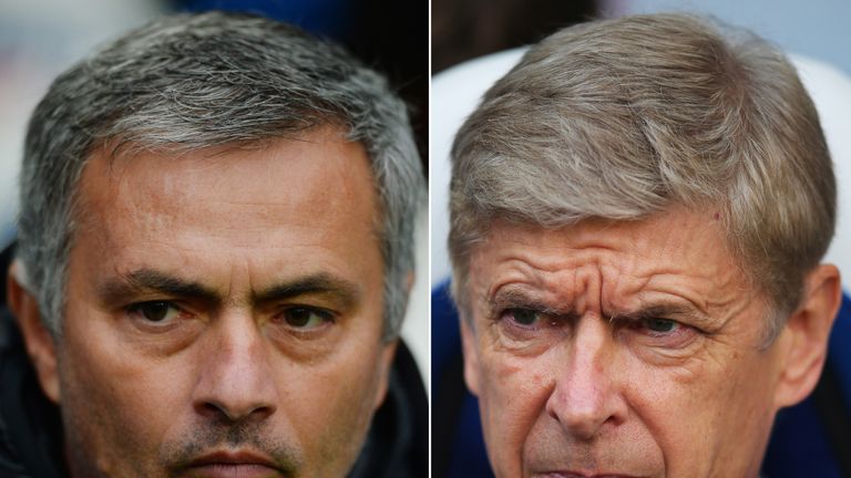 Jose Mourinho and Arsene Wenger did not have much of a playing career
