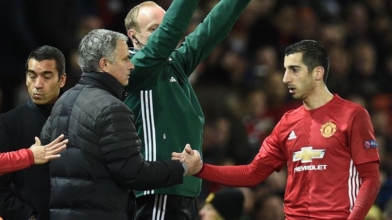 Mkhitaryan starred for United against West Ham, after impressing against Feyenoord last week in the Europa League