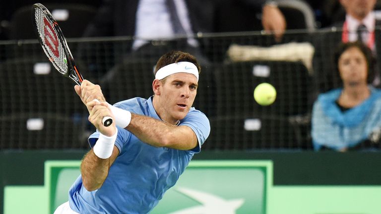 Juan Martin Del Potro is a doubt for the 2017 Australian Open