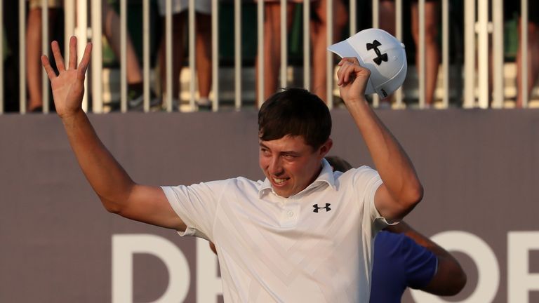 Fitzpatrick claimed his biggest win to date in Dubai