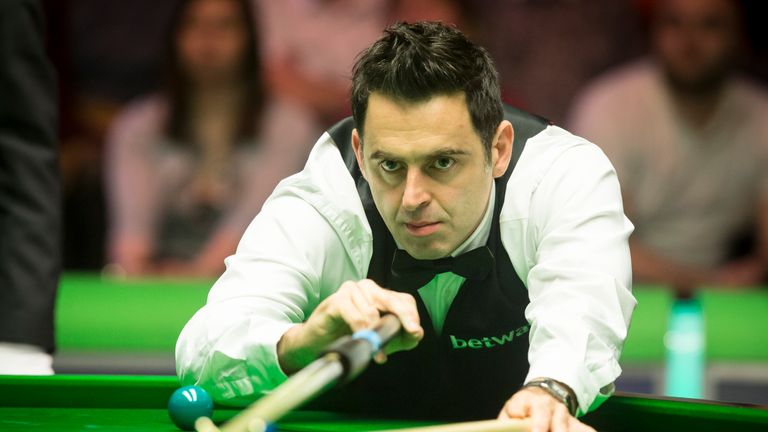 Ronnie O'Sullivan has only dropped five frames at York this week so far