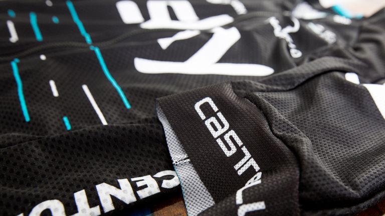 The new kit is made by Castelli