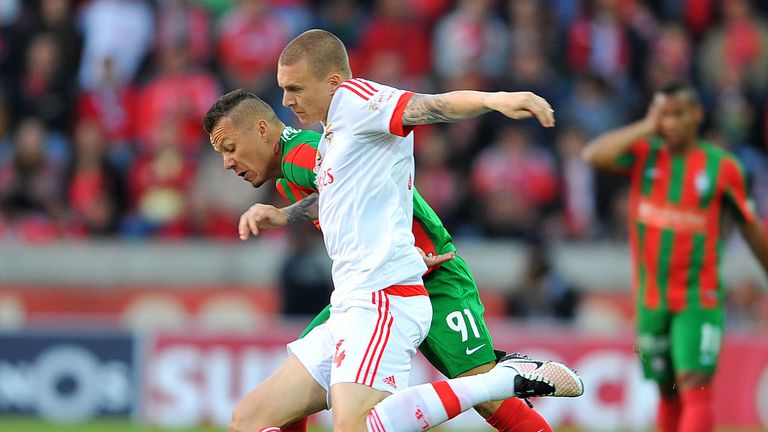Lindelof in action for Benfica