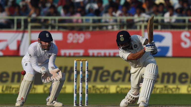 India v England: Virat Kohli is making batting look easy on a tricky ...