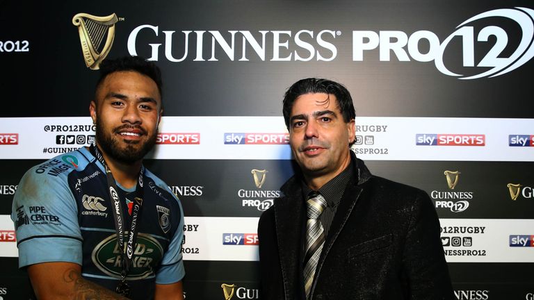 Willis Halaholo started his Cardiff Blues career with a man of the match performance