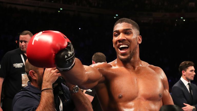 Joshua stopped Eric Molina in three rounds in the second defence of his IBF title in his last fight in December