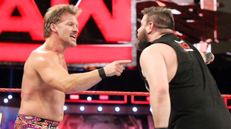 Chris Jericho and Kevin Owens bickered on Monday Night Raw