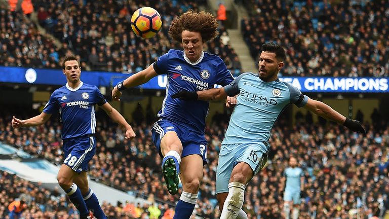 Sergio Aguero banned for four games for David Luiz foul ...