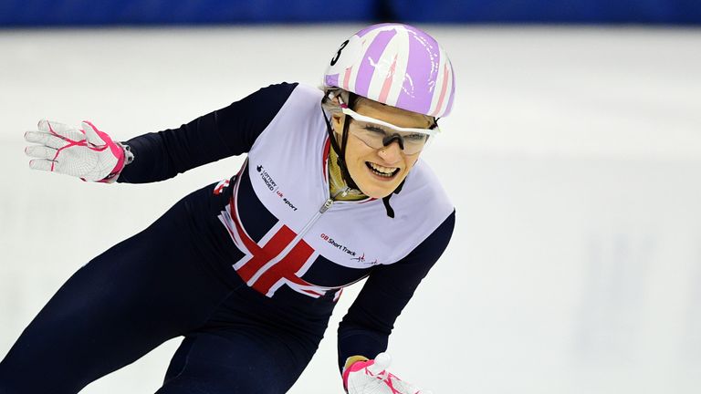 Elise Christie is heading to her third Winter Olympic Games