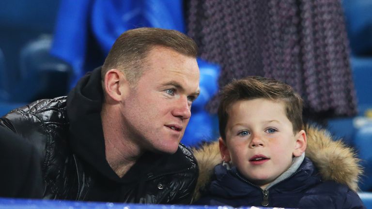 Wayne Rooney's son Kai training with rivals Manchester City | Football