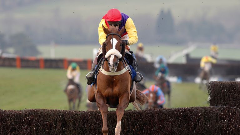 Richard Johnson riding Native River