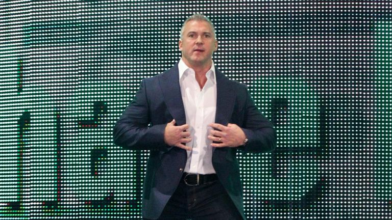 Shane McMahon received a raucous reception on his return