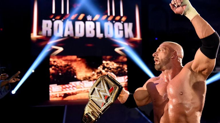 Triple H has won 14 world titles in WWE