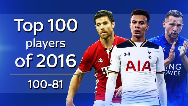 Top 100 players of 2016: Countdown kicks off with players ranked 100-81