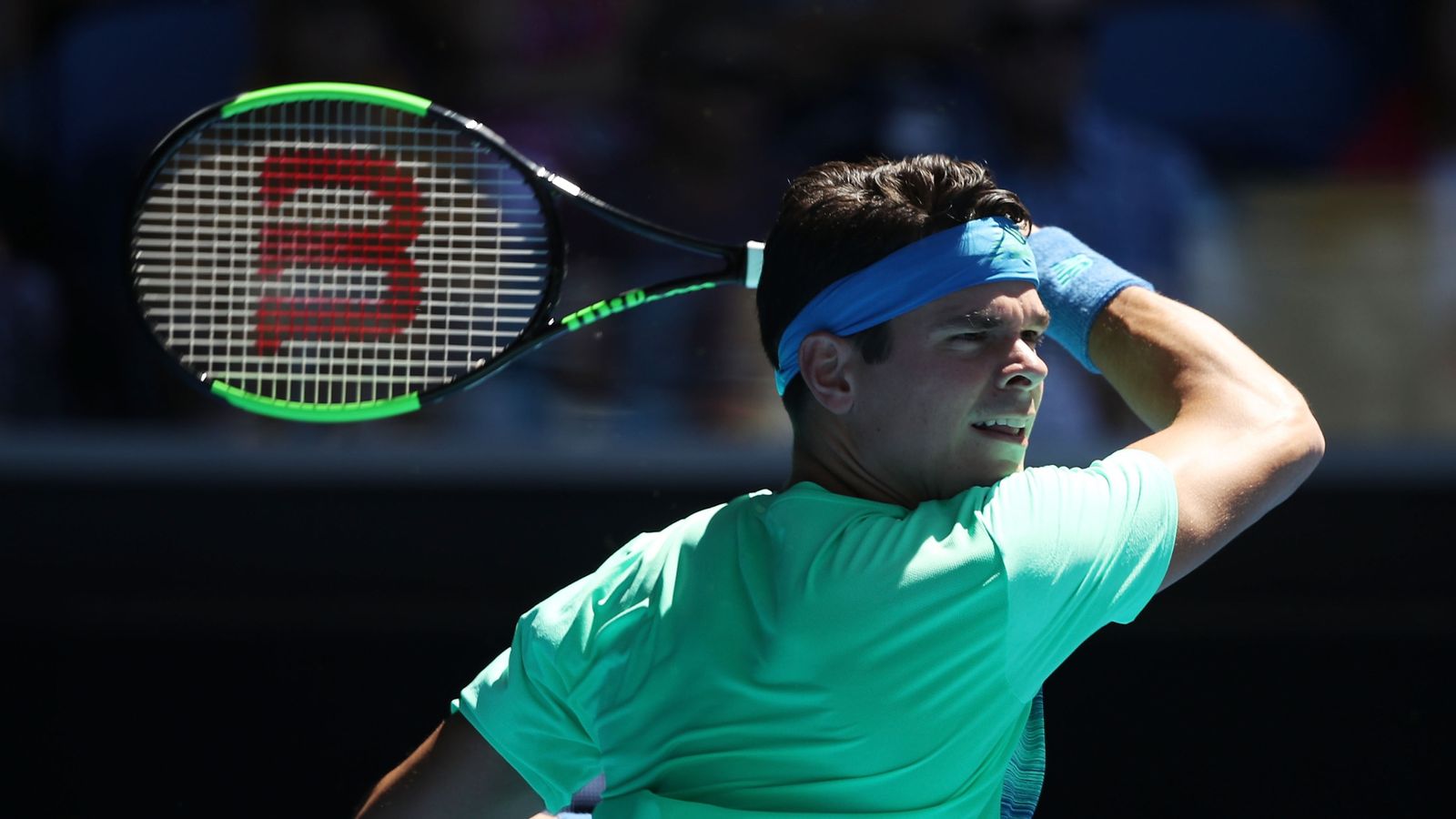 Milos Raonic sees off Gilles Muller at Australian Open ...