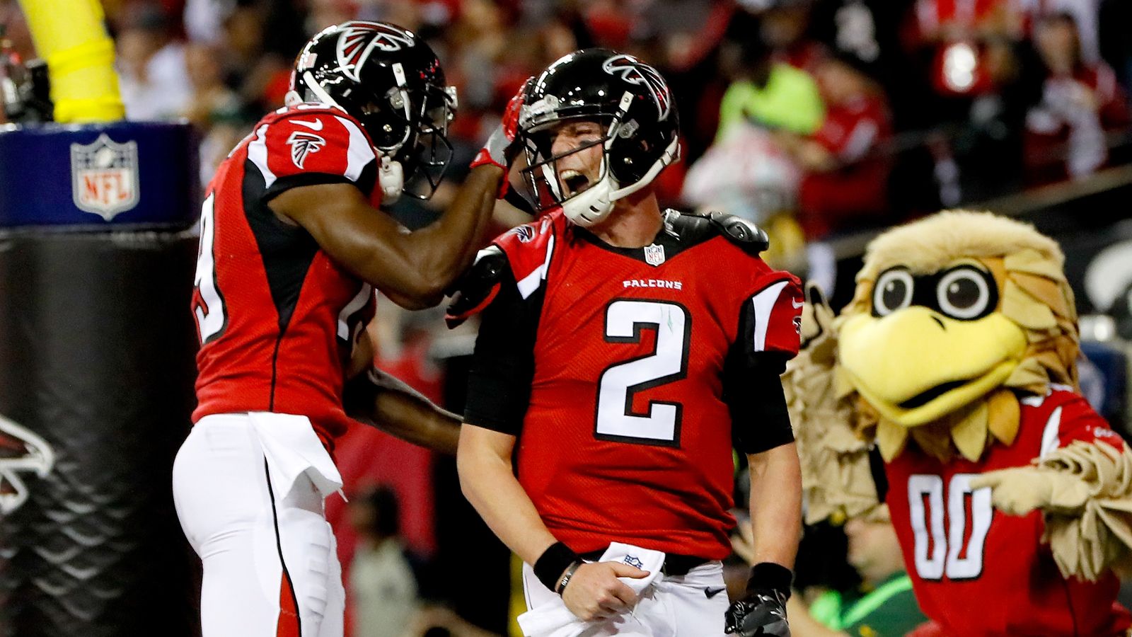 Green Bay Packers 2144 Atlanta Falcons Super Bowl spot for Falcons