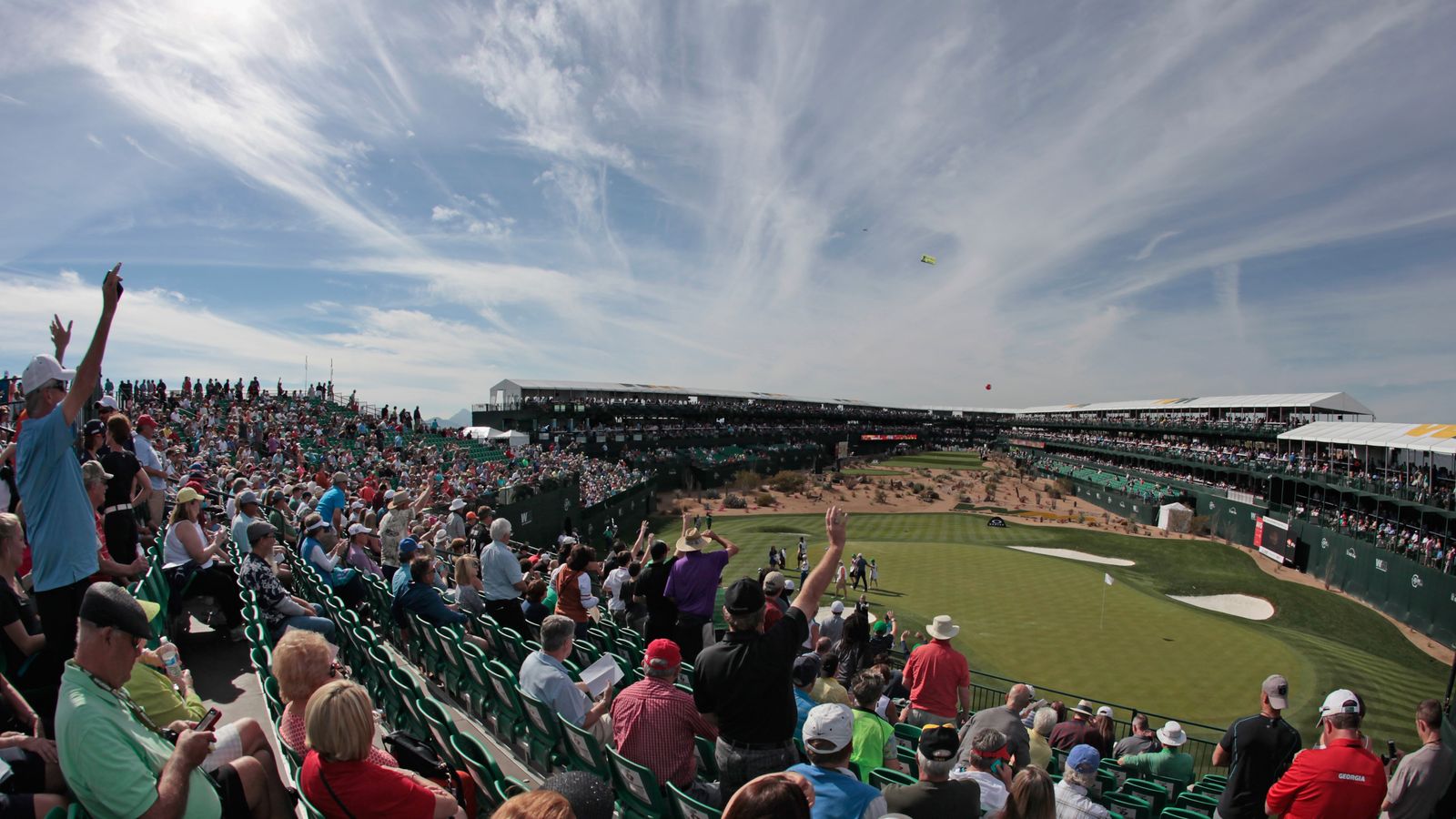 Why the iconic 16th at Scottsdale has a Super Bowl atmosphere Golf