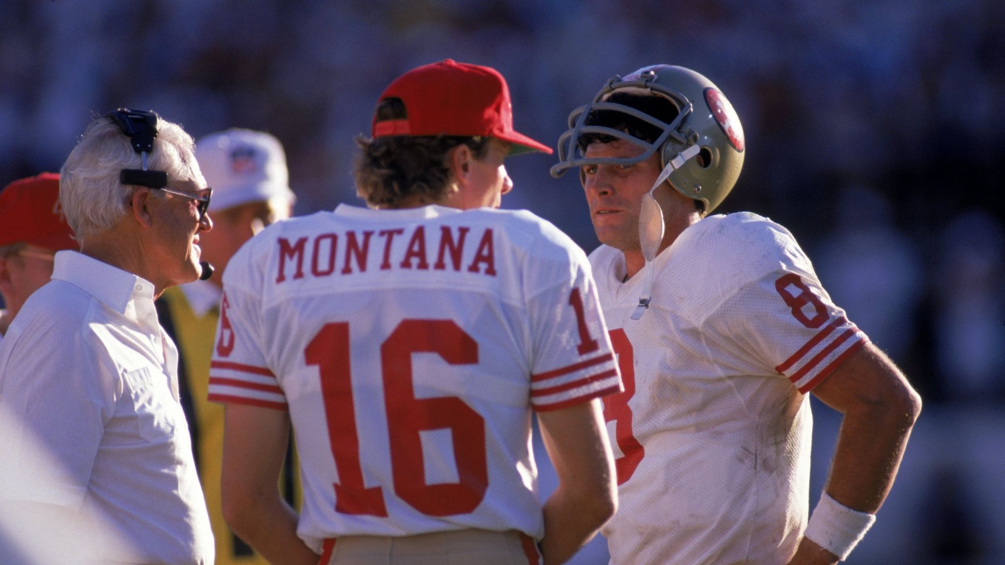 Joe Montana, Bill Walsh, Bill Belichick, Tom Brady, San Francisco