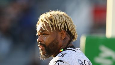 Mathieu Bastereaud of Toulon looks on during the European Rugby Champions Cup match against Saracens