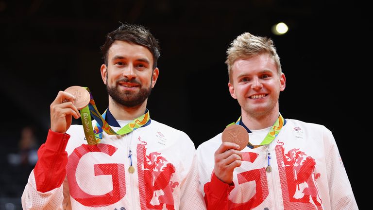 Badminton also missed out on funding despite Chris Langridge  (left) and Marcus Ellis winning a bronze in Rio