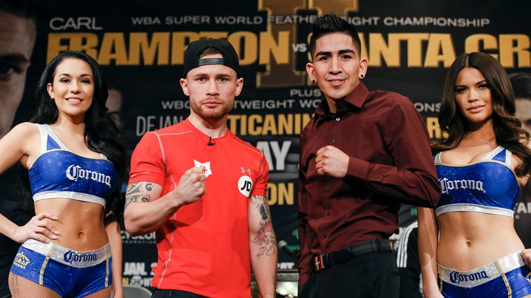 Carl Frampton is open to a trip back to America for third fight with Leo Santa Cruz