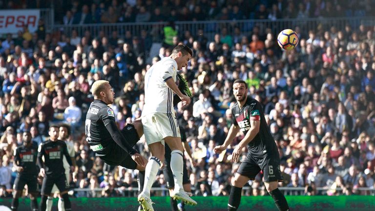 Ronaldo scored the third for Real