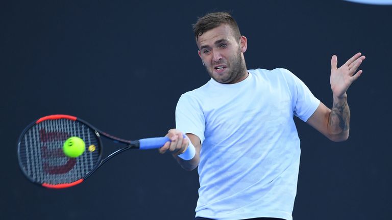 Dan Evans will open Great Britain's Davis Cup tie
