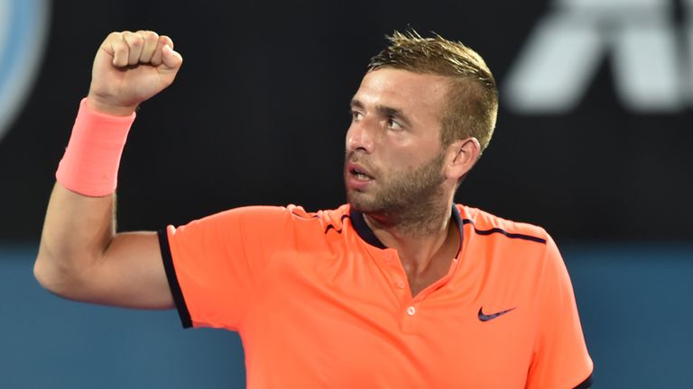 Dan Evans is into his first ATP semi-final since 2014 after a first win against a top 10 ranked player