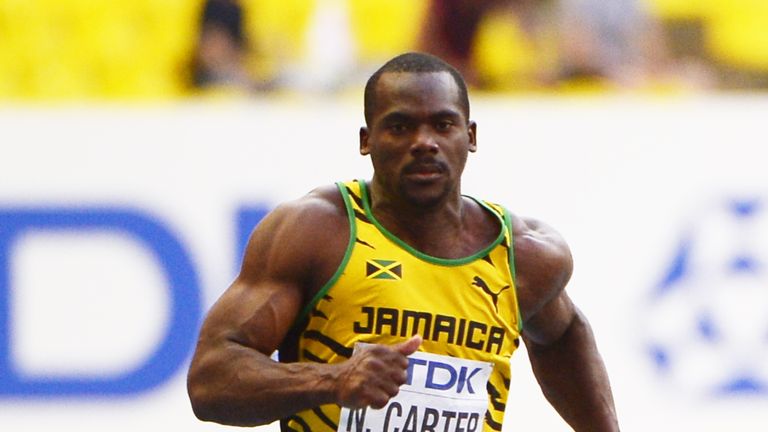 Nesta Carter's re-tested sample from 2008 was found to have traces of the banned stimulant methylhexaneamine