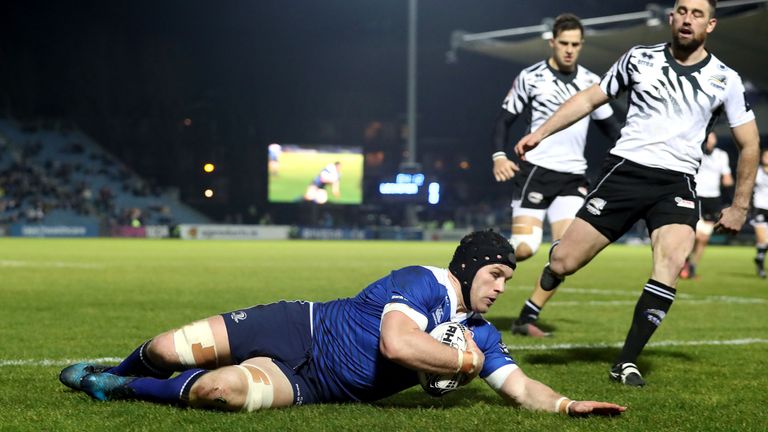 Sean O'Brien scored his side's first try