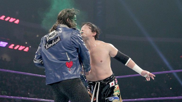 WWE 205 Live: Tajiri stuns Brian Kendrick on return to action ...
