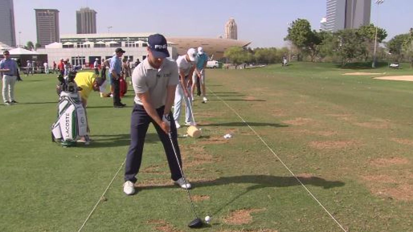 David Lingmerth demonstrates the best ways to use driver off the tee