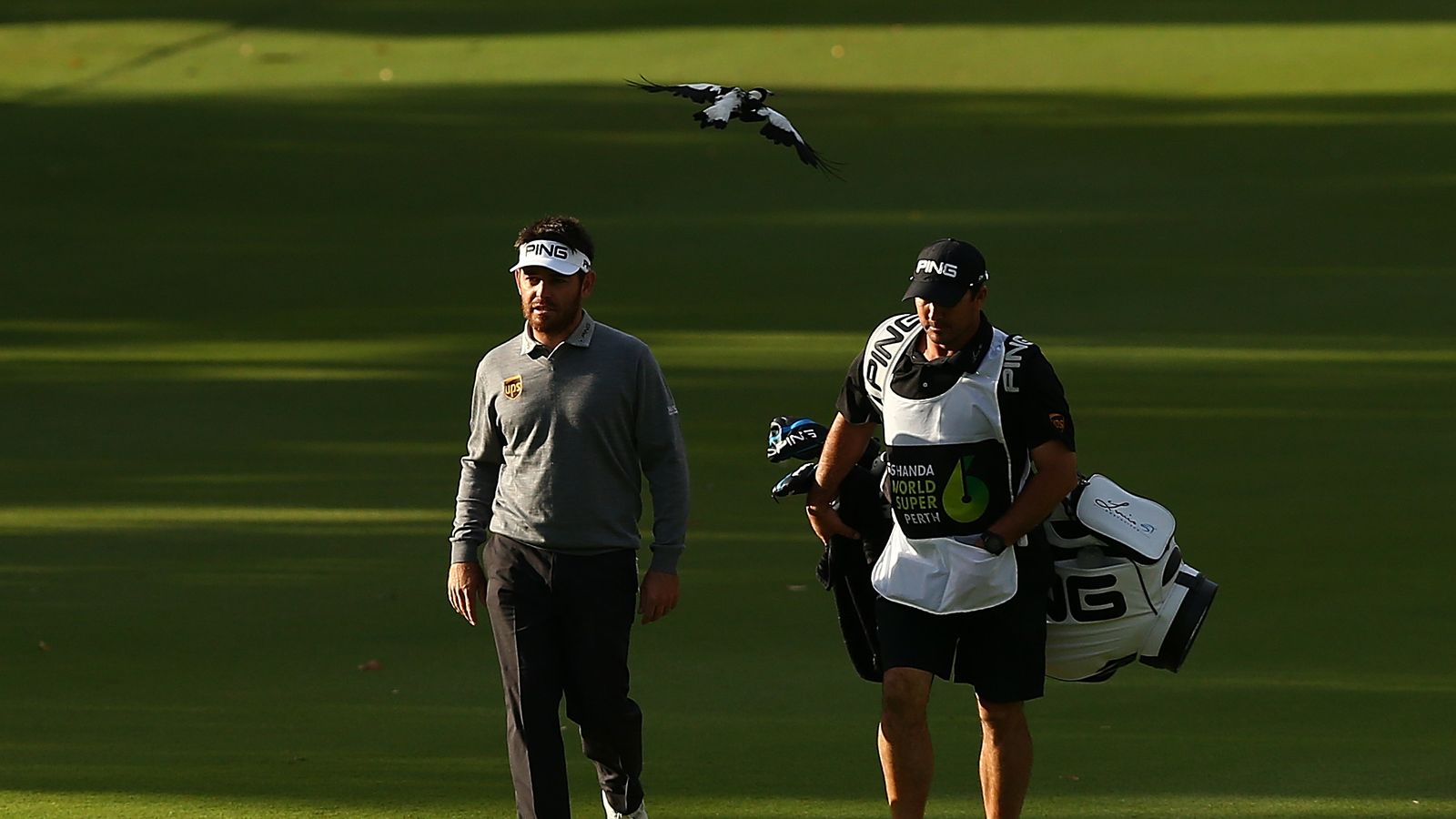 Louis Oosthuizen fires hole-out eagle at World Super 6 ...