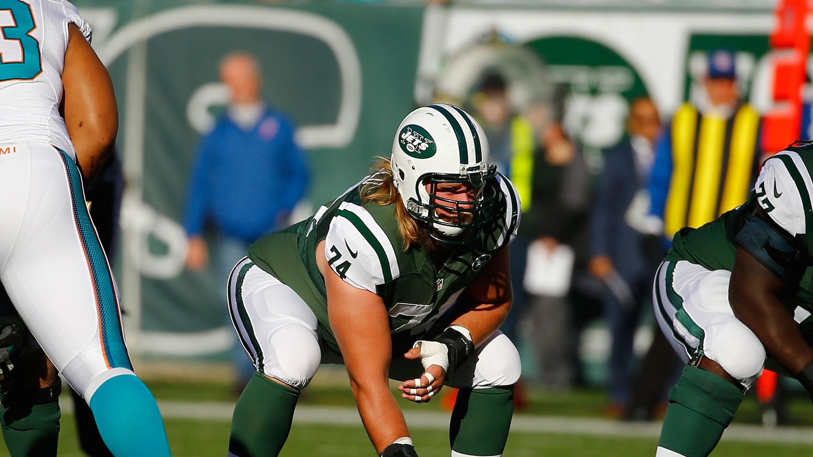 New York Jets - Nick Mangold: I've been here nine years. Every one of  those [police officers] that's out there, they risk their lives every day.  They go out there to keep