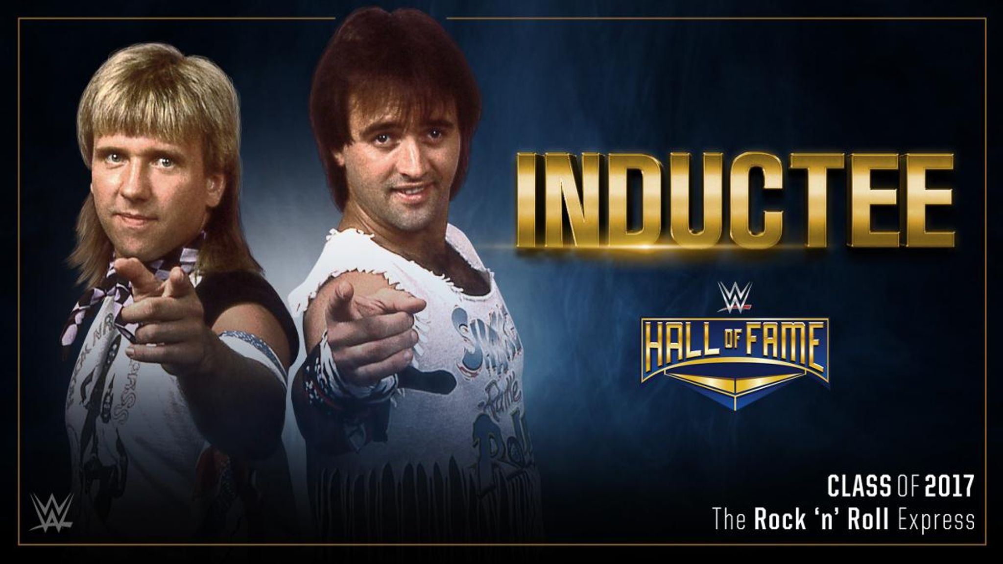 WWE Hall of Fame: Rock 'n' Roll Express to be inducted in 2017 | WWE News |  Sky Sports