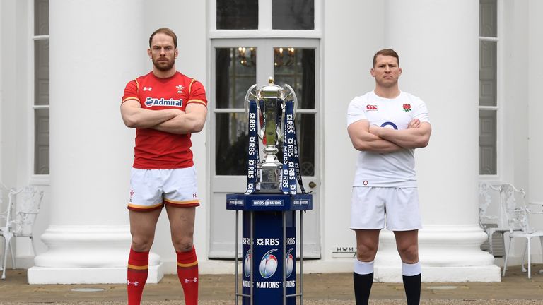 Alun Wyn Jones and Dylan Hartley will lead their countries on Saturday
