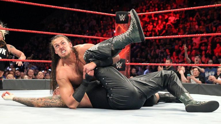 Cass pinned Luke Gallows on Raw