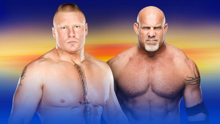 Brock Lesnar and Goldberg will face each other at WrestleMania 33