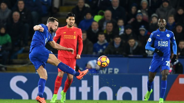 Drinkwater connects sweetly to score his first goal of the season