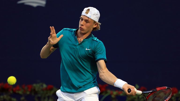 Denis Shapovalov will play Dan Evans in the Davis Cup