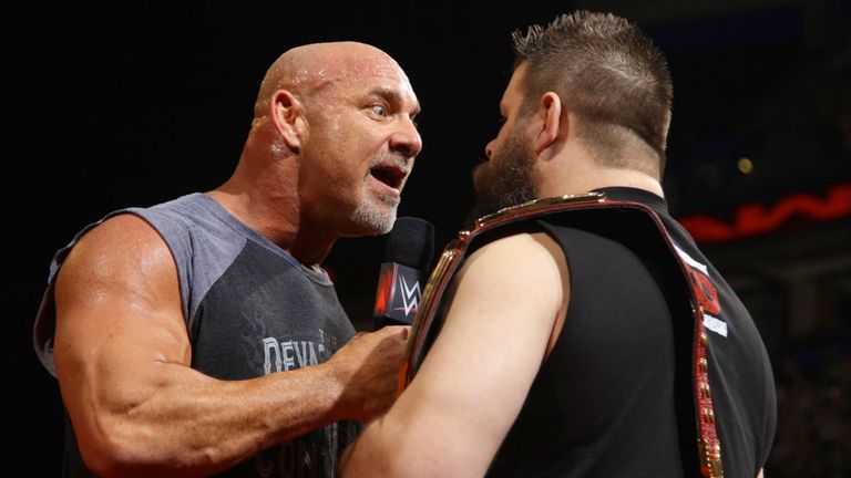 Goldberg will clash with Kevin Owens on Sunday night