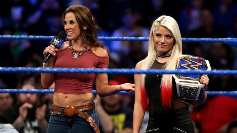 Mickie James and Alexa Bliss will be in action at Elimination Chamber