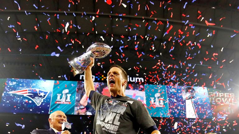 super bowl lii tom brady stats