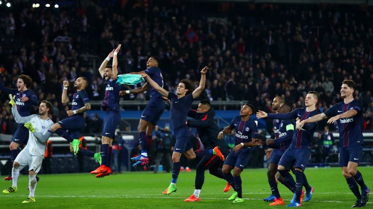 Paris Saint-Germain could soon be celebrating the arrival of Neymar