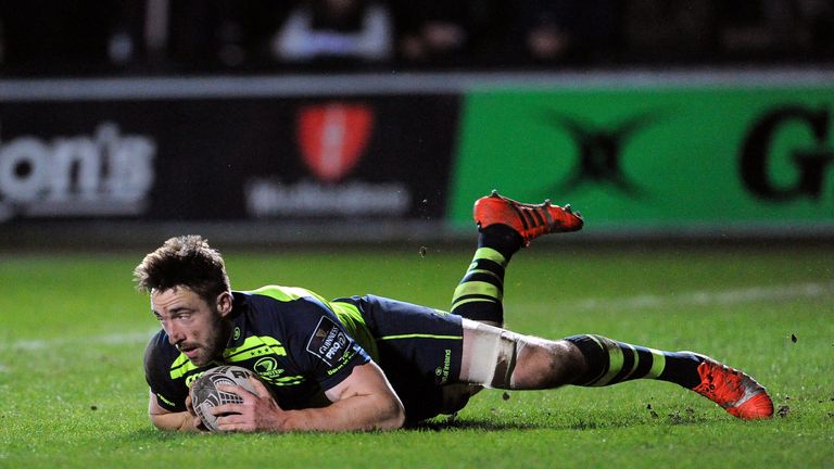Jack Conan scored two first-half tries at Rodney Parade